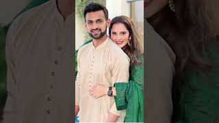 Saniya Mirza With Her Husband Shoaib Malik #saniyamirza #shorts #ytshorts