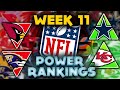 The Official 2021 NFL Power Rankings Week 11 Edition || TPS