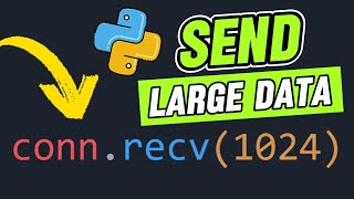 Python Networking Tutorial #8 – Large File Transfer with Real-Time Progress over TCP