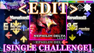 【DDR XX EDIT】 NEPHILIM DELTA(XX-Special) / L.E.D.-G [SINGLE CHALLENGE] Lv.18