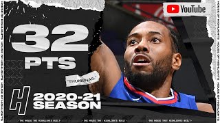 Kawhi Leonard 32 Points Full Highlights vs Kings | January 20, 2021 | 2020-21 NBA Season