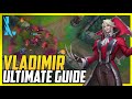 WILD RIFT - VLADIMIR ULTIMATE GUIDE! COMBO AND SKILL USAGE! - LEAGUE OF LEGENDS: WILD RIFT