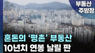 공포의 평촌 부동산. 연이은 하락장에 발칵 뒤집어진 평촌 집주인들 (부동산 가격 집값 전망 상승 하락 폭락)