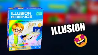 ILLUSION Science Experiment Kit, Unboxing \u0026 Review