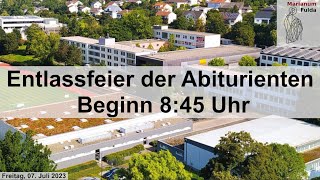 Abschlussfeier des Abiturjahrganges 2024 | Marianum Fulda