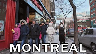 Montreal Walk, West part of Downtown - December 2024