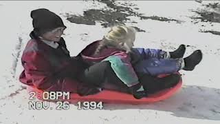 Sledding November 1994