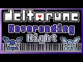 Neverending Night [Piano Cover] - Deltarune Chapter 4 OST