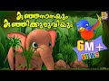 കുഞ്ഞനാനയും കുഞ്ഞിക്കുരുവിയും | Latest Kids Animation Story Malayalam | Kunjananayum Kunjikuruiyum