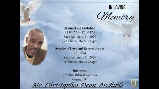 Christopher Deon Archible