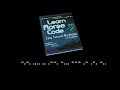 Learn Morse Code Book - Practice a-r (1)