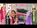 HUGE Designer Lehenga Haul Rs.2999/- *BL Fabric* | Partywear Heavy work Lehenga Haul | Lehenga Haul