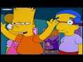 the simpsons s33e23 bart hangs out with milhouse and his girlfriend