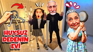 ELİF HUYSUZ DEDENİN EVİNE GİZLİCE GİRDİK ‼️ DEDE VE BABANNE ÇOK KIZDI !!