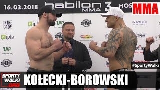 Babilon MMA 3: Szymon Kołecki vs Łukasz Borowski