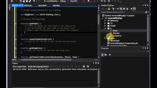 Windows 8 Development - Javascript JSON Arrays