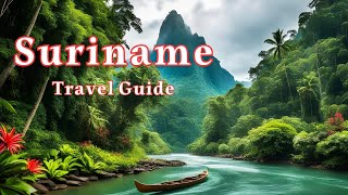 Suriname : The Hidden Gem No One Wants You to Know | 4K Travel Guide