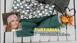 Stirnband Nähanleitung Tutorial