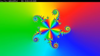 ニュートンフラクタルの一般化 : p(z) = z^5 - 1 (修正版)