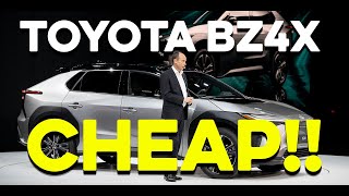 TOYOTA BZ4X - very cheap EV which is better than Tesla model 3?
