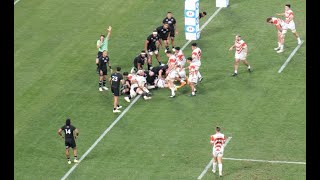 【ラグビー日本代表】vsニュージーランド 姫野 残り2分でのトライ