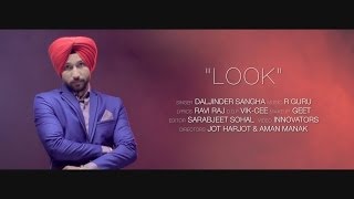 Look -  Teaser Video | Daljinder Sangha | Panj-aab Records | Latest Punjabi Song 2014