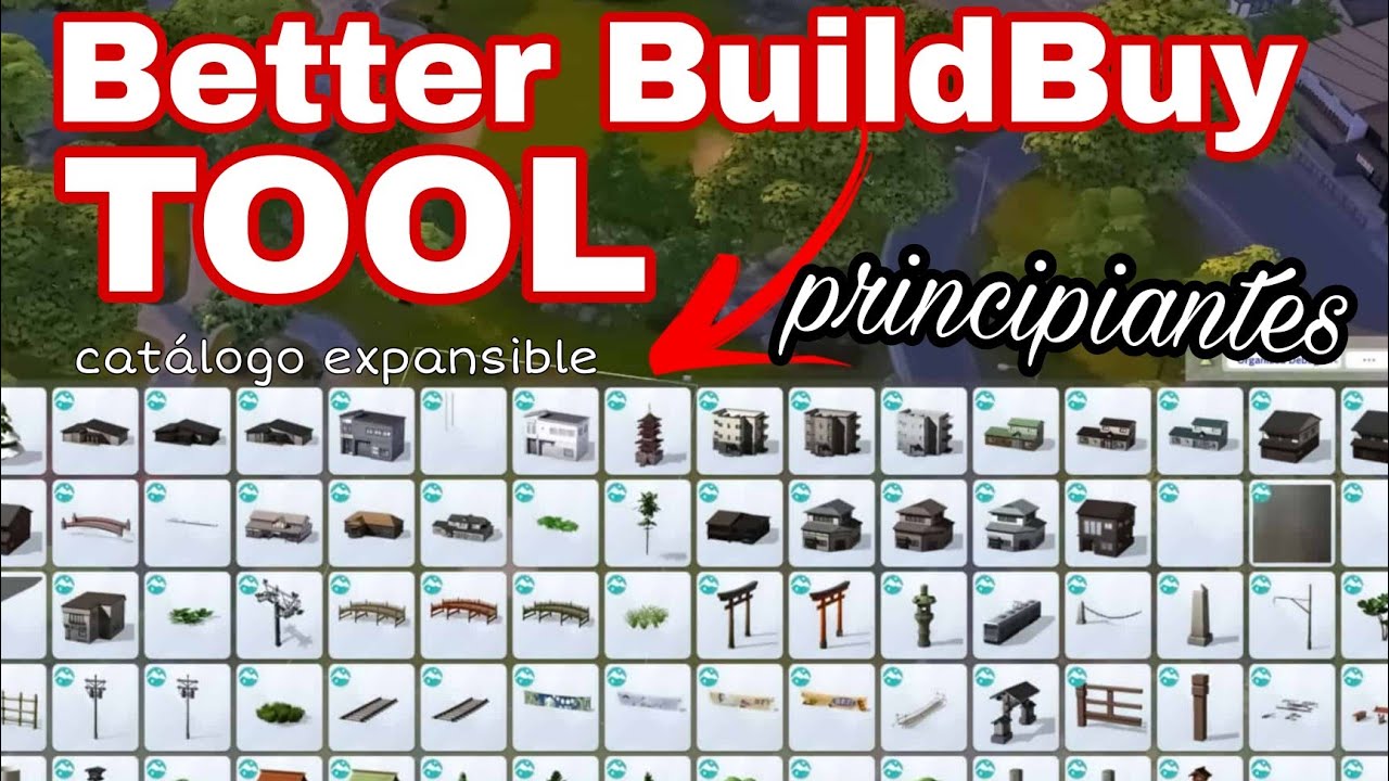 MOD TOOL Y Better Build Buy Para PRINCIPIANTES 👷🏼‍♀️🏗️ ~ ¿Cómo Lo Uso ...