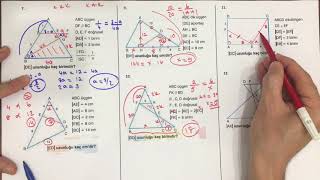 ÜÇGENDE BENZERLİK -2 (Soru Çözümü)