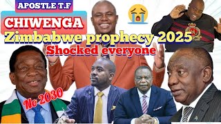 Latest Apostle T.F Chiwenga Prophecy on Zimbabwe leaders 2025 shocked everyone watch now recommended