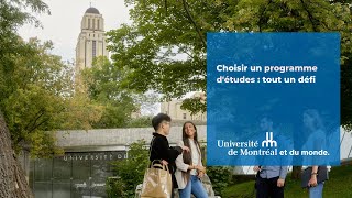 Choisir un programme d'études : tout un défi