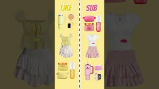 Like or sub ✨🎀 #colorful #pleasegoviral #preppy #cute #fun #pink #yellow #lululemon #treehut 🛍️🌸