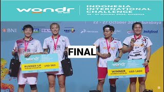 Final ! Lanny/Fadia (INA) vs Hsieh/Hung (TPE) [1] |  BNI IIC 2024 Badminton