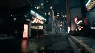 UE4 CyberPunk Alley