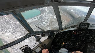 (4K) An-2 pilot POV - RAW SOUND of a 1,000 hp radial engine!