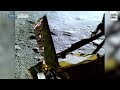 isro shares video of pragyan rover ramping down vikram lander onto the moon