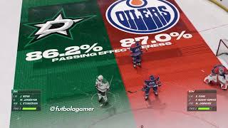 PlayStation 4 - Dallas Stars vs Edmonton Oilers Gameplay