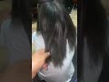 আমি আমার কন্যাদের 4c চুল ছেঁটেছি hairtrimming naturalhair 4chair blowout silkpress