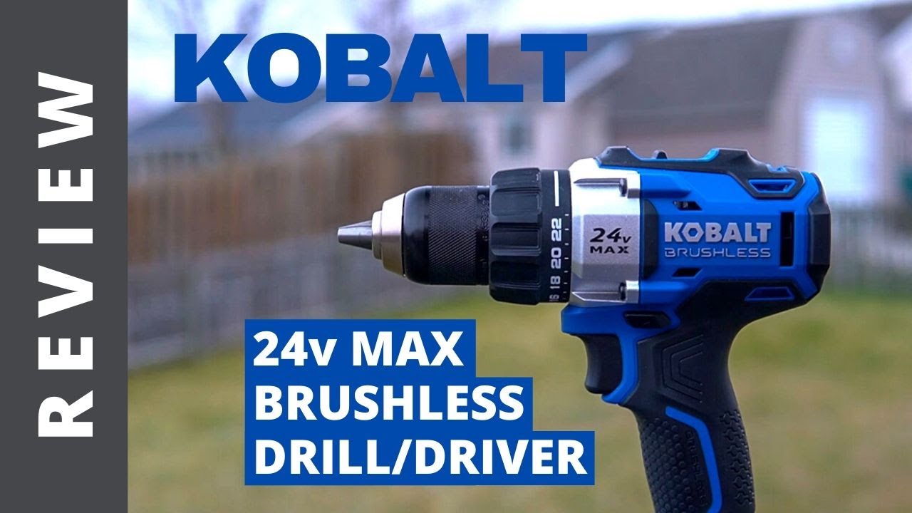 Kobalt 24-Volt Max Brushless Cordless Drill Review - BEST AFFORDABLE ...