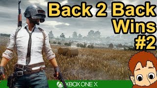 BACK-2-BACK SQUAD WINS! #2 - PUBG Xbox One X Gameplay