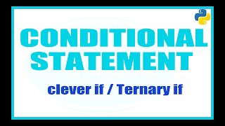 Conditional Statement -if else Part-2 (Ternary operator)