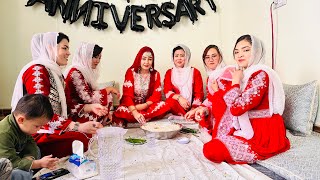 آمادگی های یک روز قبل از عروسی |رسم و رواج هزارگی |عروس و داماد هزاره🤩#family #hazaragi #ولاگ #vlog