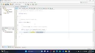 Java Part 4 - How to Create Java Application Using NetBeans 8.2