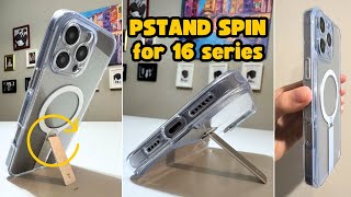 Torras Pstand 360 Spin Magsafe Case for iPhone 16 Series | FULL Demo + Review