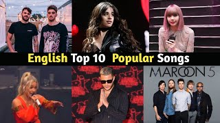 English Top 10 Popular Songs 2023 | Part 3 | Girls like you | Senorita | Cheap Thrills | Maroon 5