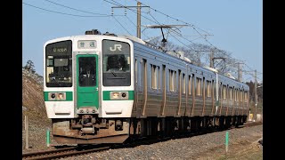 JR常磐線 126M 波江行き 719系0番台(H-17編成+H-41編成) 小高～磐城太田 #719系ありがとうproject