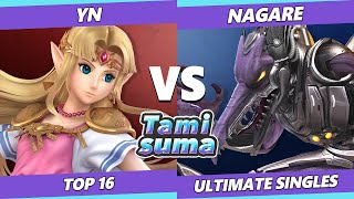 TAMISUMA 200 SSBU - Yn (Zelda) Vs. Nagare (Ridley) Smash Ultimate Top 16