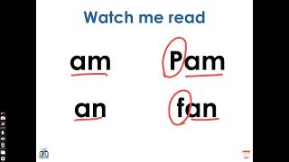 UFLI Lesson 11: Nasalized A (am, an)