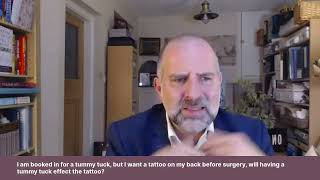 #AskJJ Will a tattoo on my back be affected by a tummy tuck?