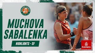 Muchova vs Sabalenka Semi-final Highlights | Roland-Garros 2023