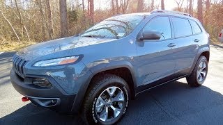 2014 Jeep Cherokee Trailhawk 4X4 (V6 and 4 Cyl) Start Up, Exhaust, and In Depth Review